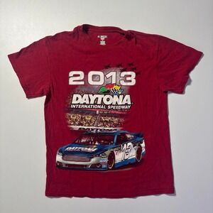 Red 2013 Daytona International Speedway NASCAR T-Shirt - M